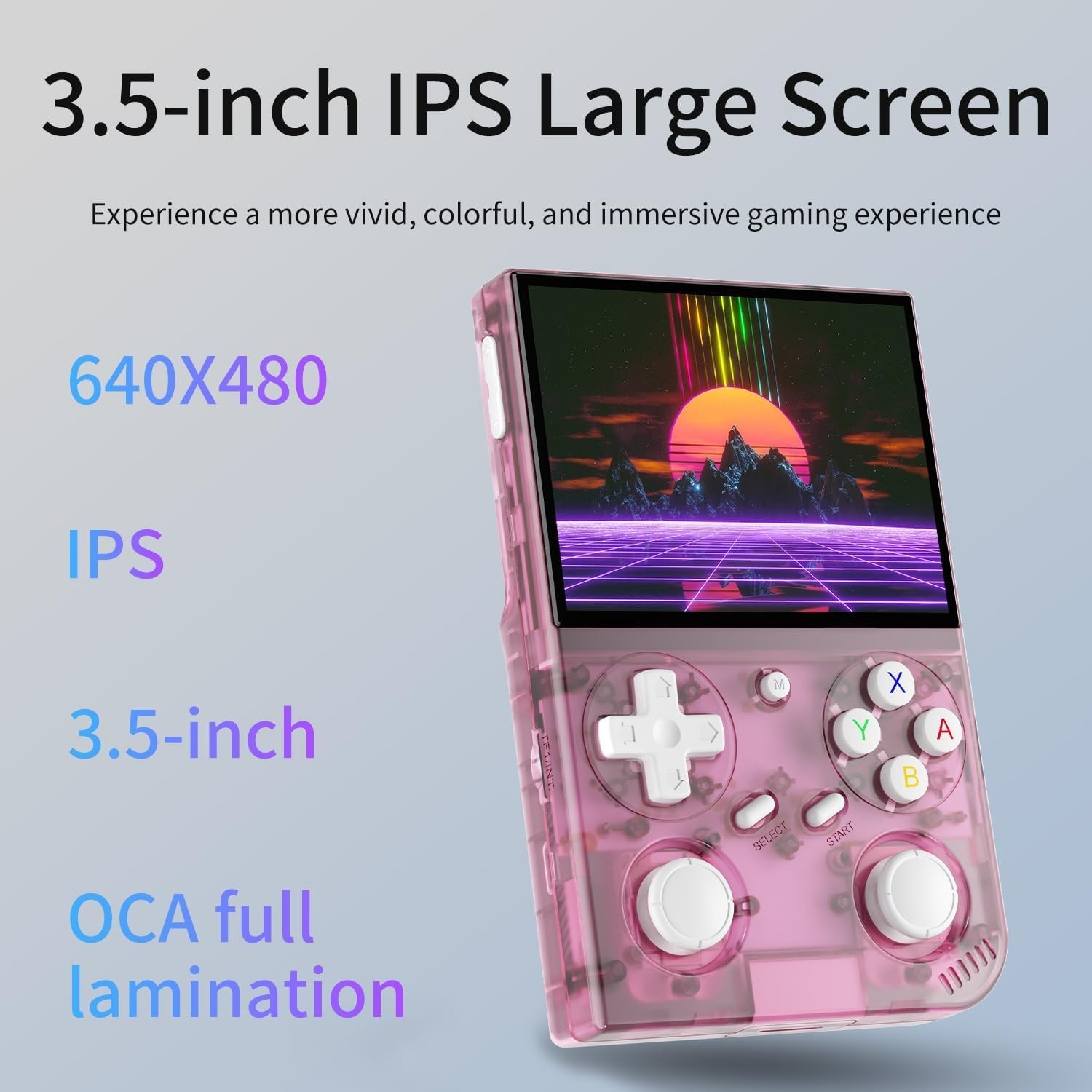 Retro Handheld Game Console Linux System IPS Screen WiFi
