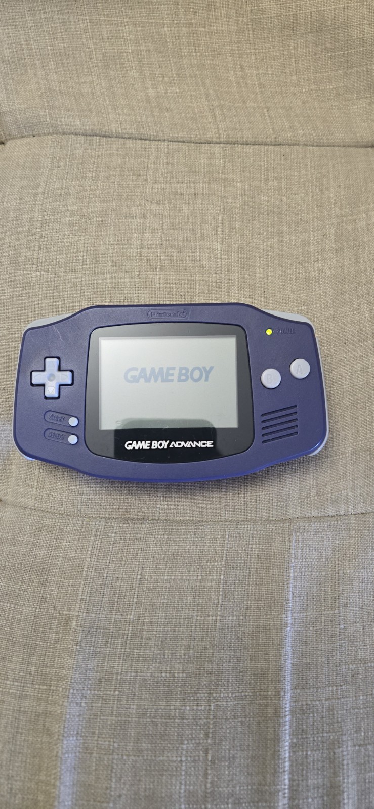 Nintendo Gameboy Advance Indigo Console Tested Works
