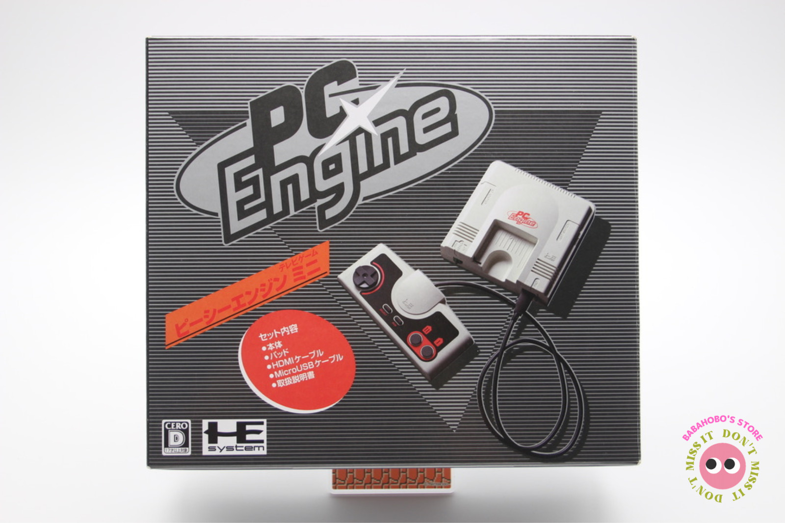KONAMI PC Engine Mini Classic Japan ver. Video Game Console HTG-008 58 Games