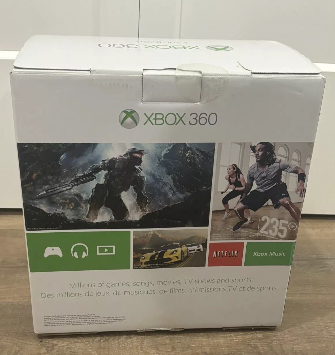 NEW – Microsoft Xbox 360 E 250gb Console Halo 4 Tomb Raider Special Edition