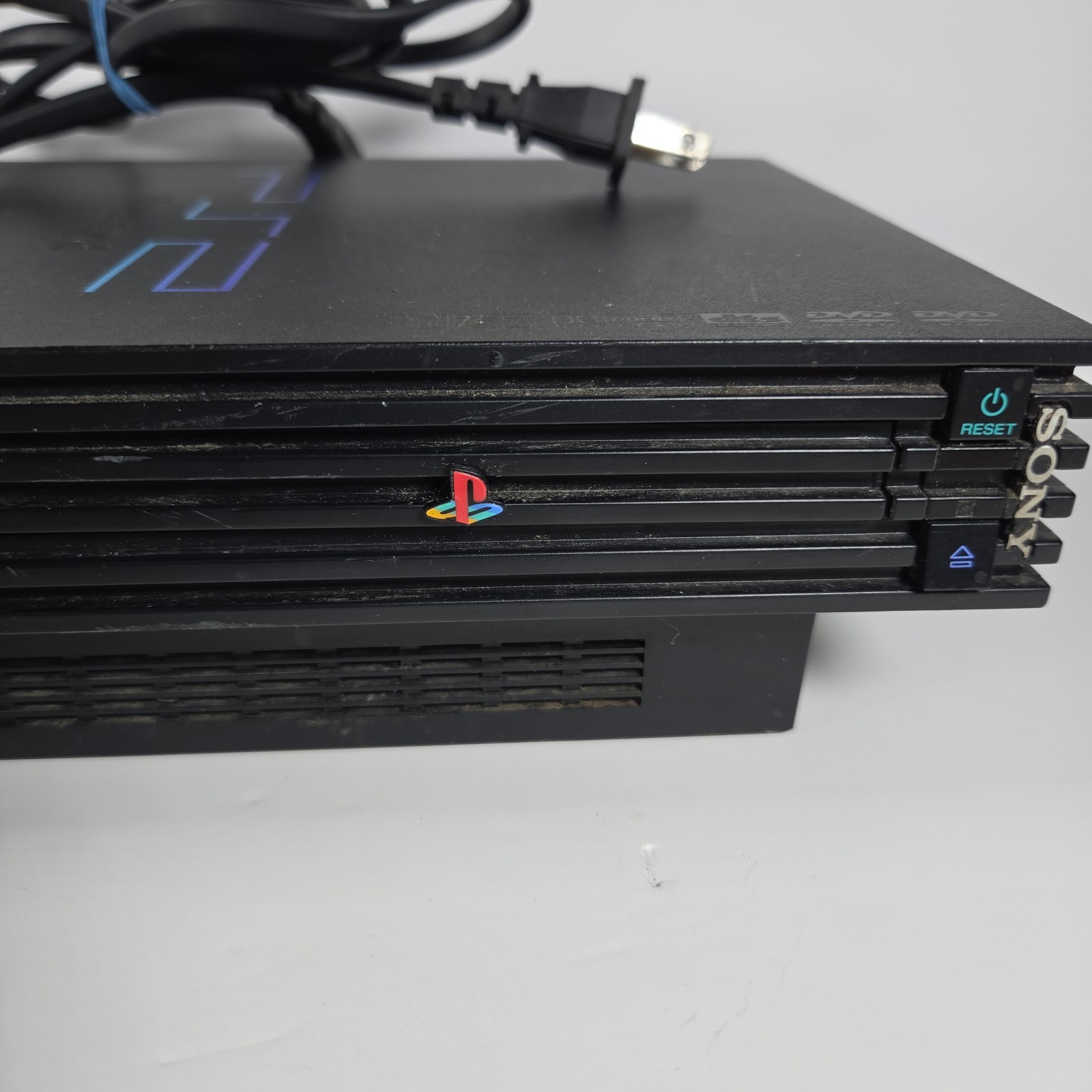 PlayStation 2 PS2 Fat Console With Power Cable SCPH-50001 For Parts/Repair