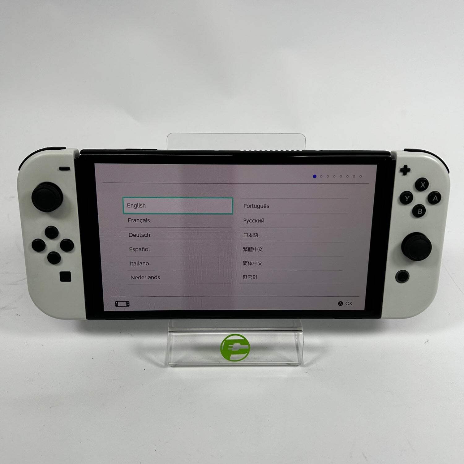 Nintendo Switch OLED Console Gaming System HEG-001 White