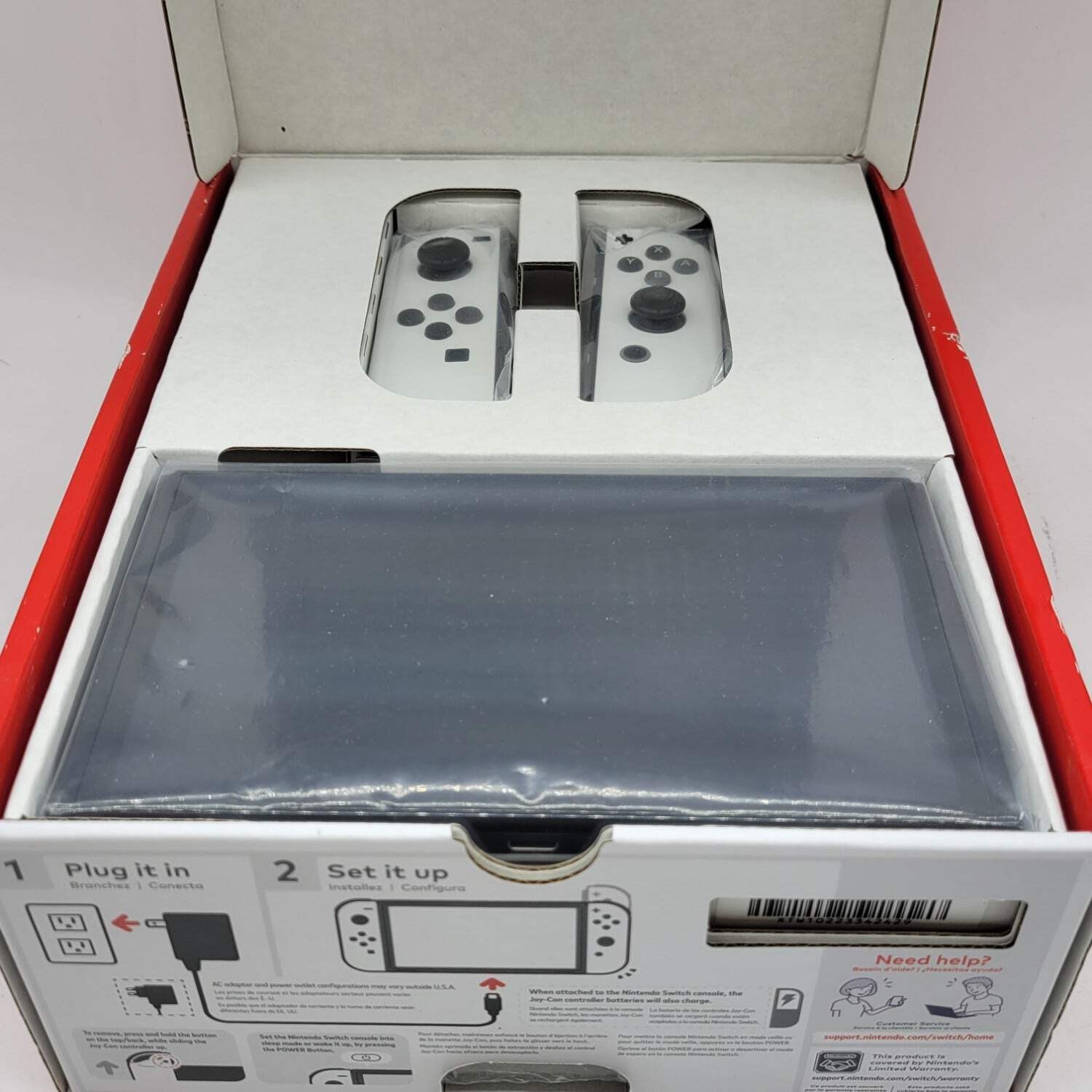 New Nintendo Switch OLED Console Gaming System HEG-001 White