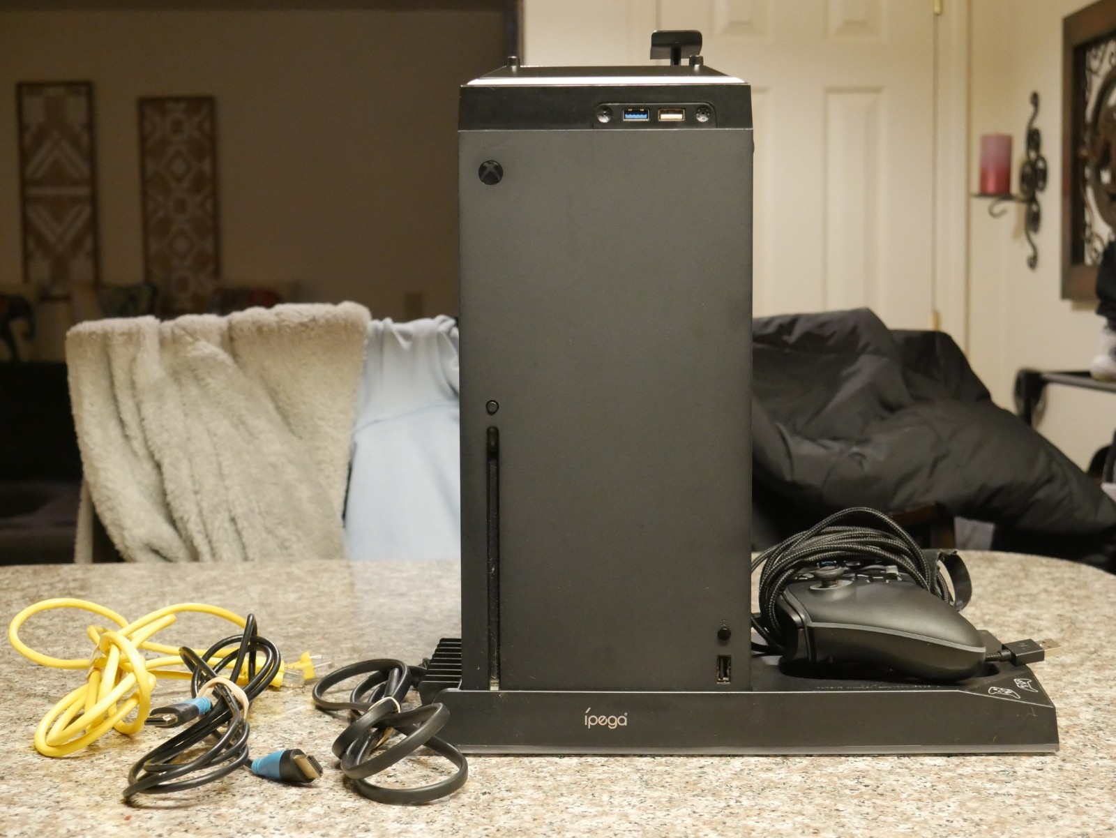 Microsoft Xbox Series X 1TB Console Bundle with Controller, Cords, & Accessories