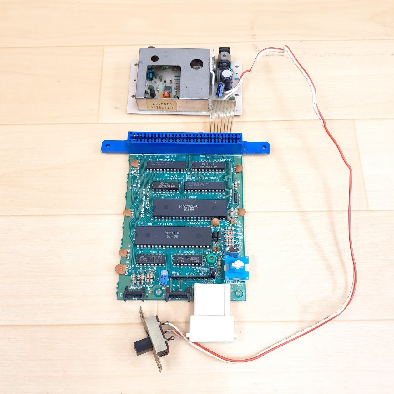 Nintendo Famicom NES Motherboard for replacement HVC-001 Tested Working Japan