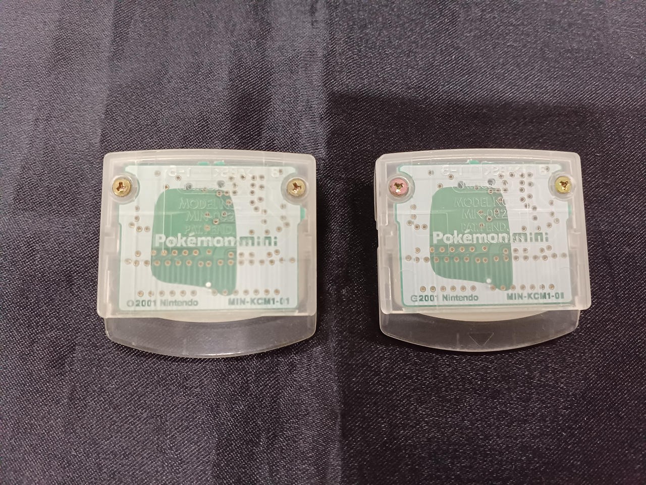 NINTENDO Pokemon Mini Console MIN-001 with Pokemon Party Game Handheld System