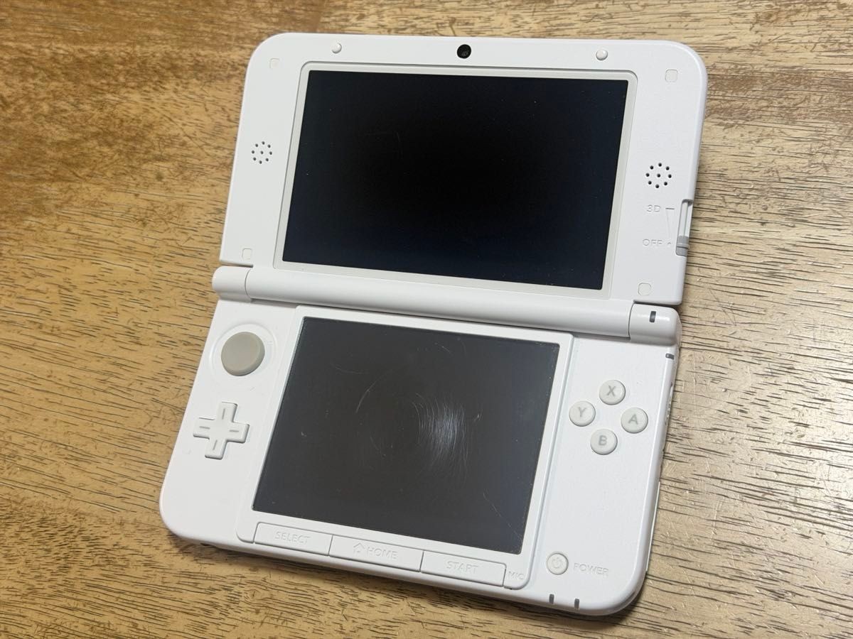 Nintendo 3DS LL XL Mint White Console w/ Charger Stylus Tested Working Japan Ver