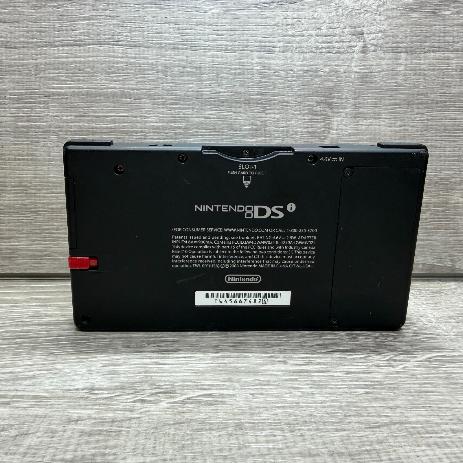 Nintendo DSI DS Handheld Console Black Tested Working TWL-001