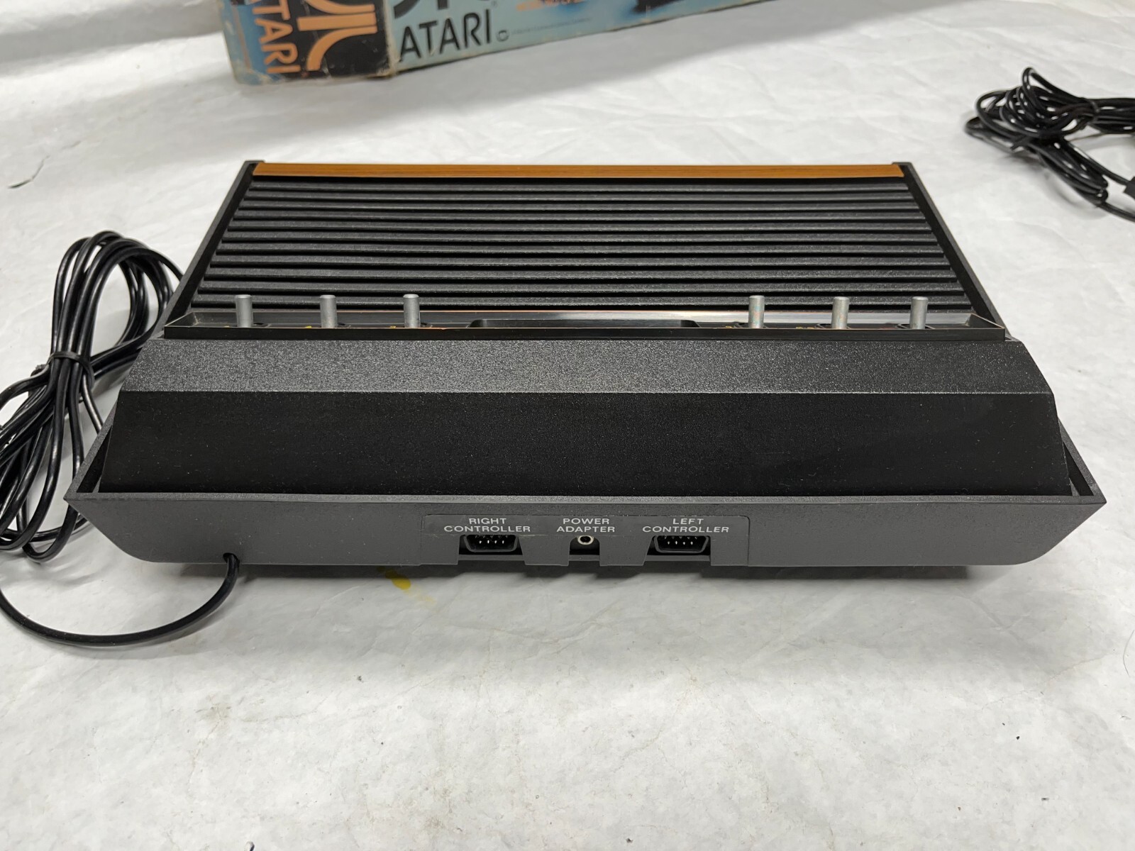 1982 ATARI VCS CX2600 *6 Switch* Console System in Original Matching Box Package