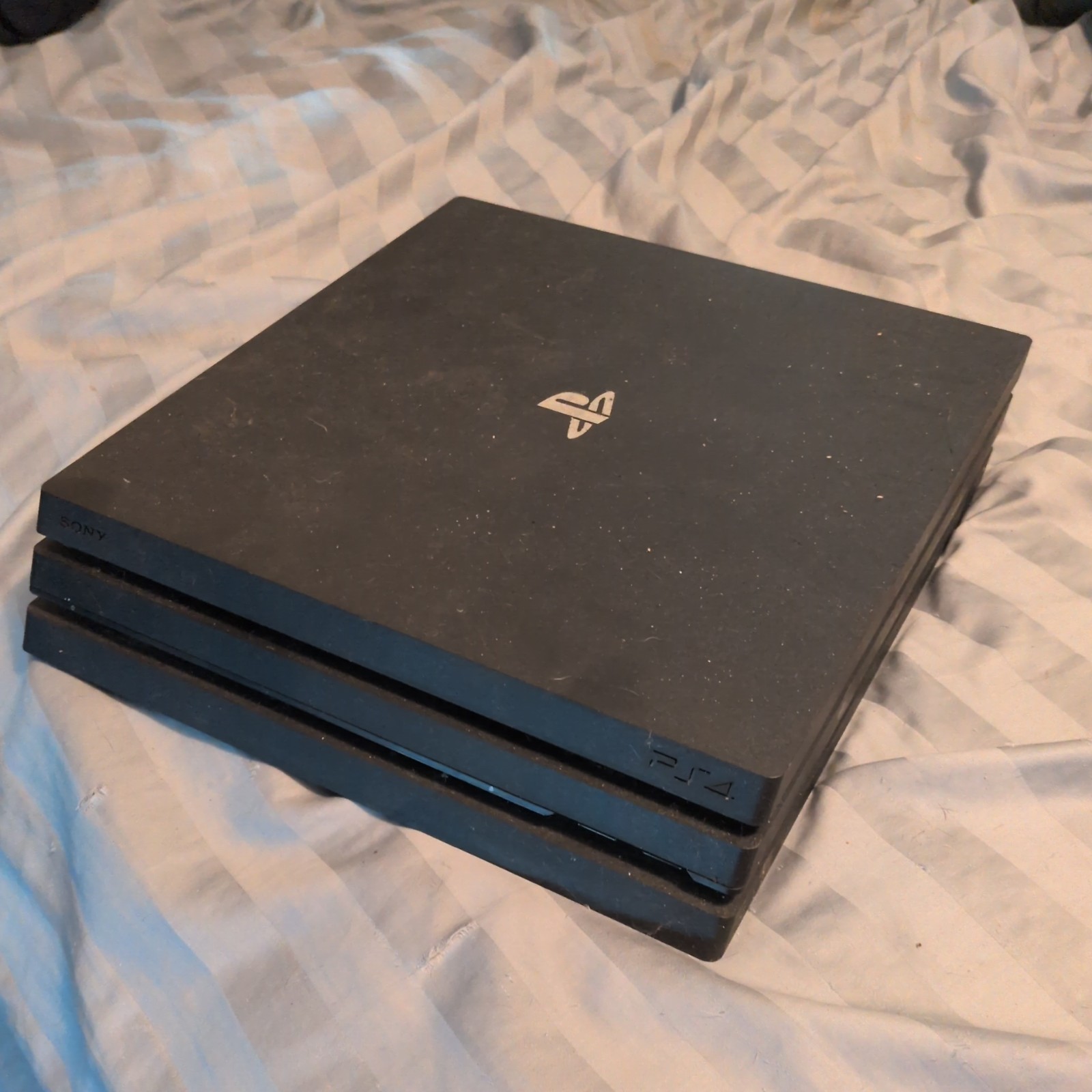 Sony PlayStation 4 Pro Black with Games But Missing Power Cord