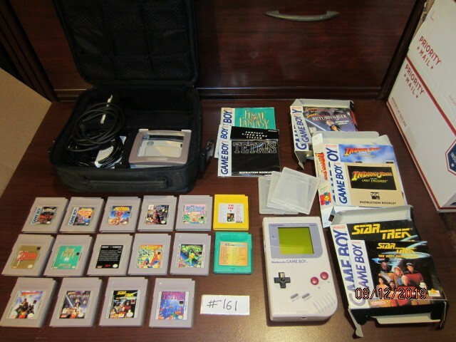 Nintendo game boy system bundle deal (Item numbers 161,220,230 combined as one) 