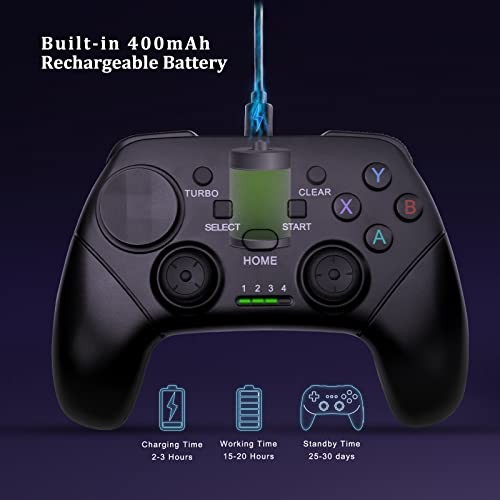 Wireless Mobile Gaming Controller Gamepad for Original Black