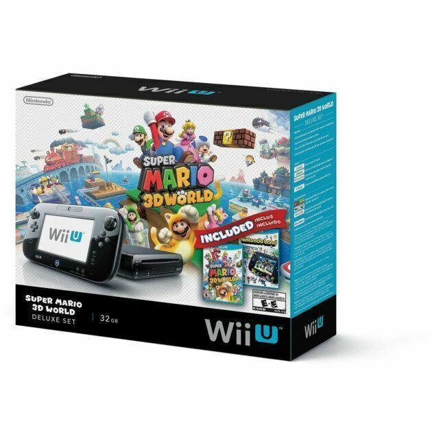 Nintendo Wii U 32 GB Super Mario 3D World Deluxe Set – Black
