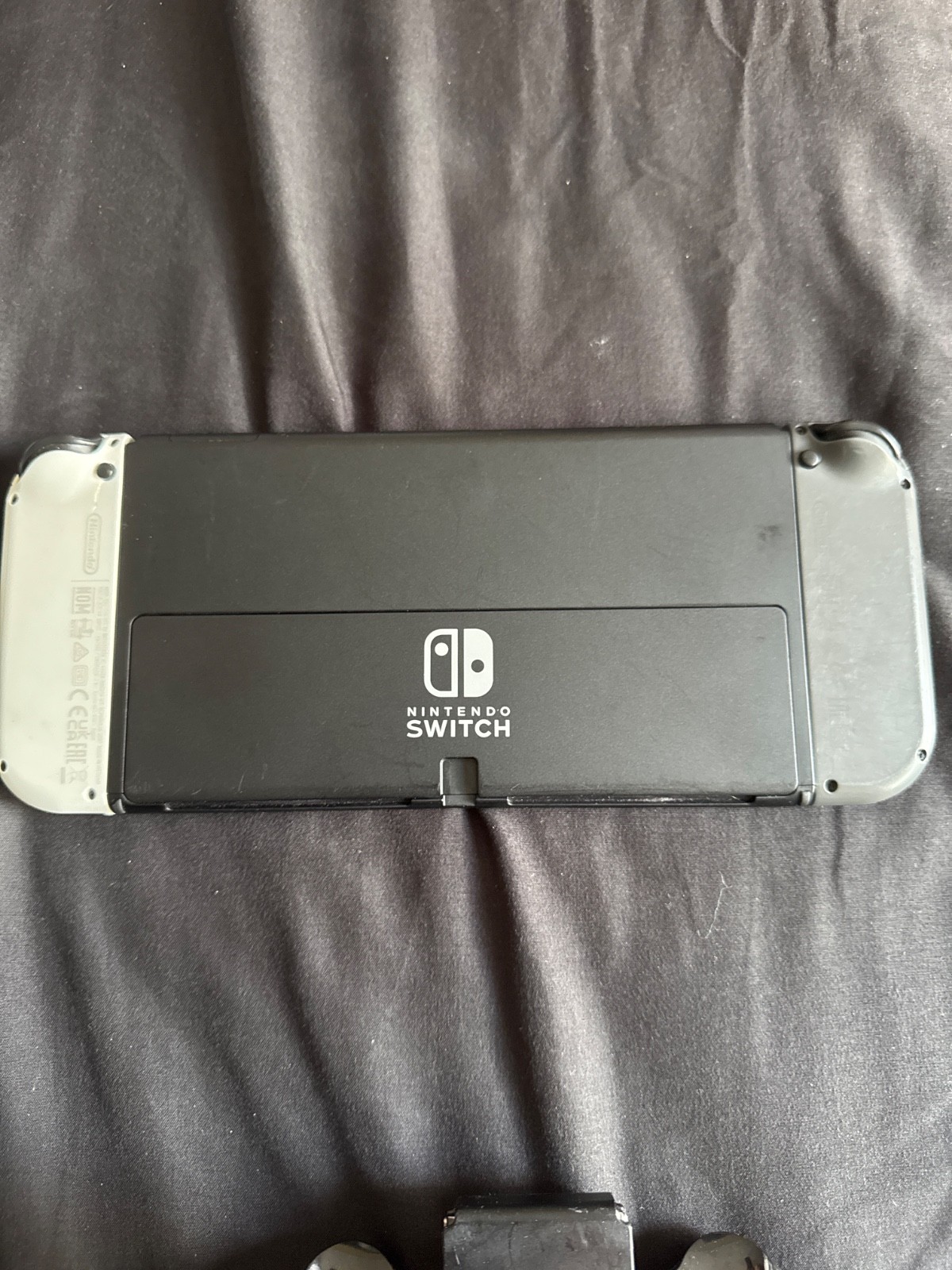 Nintendo Switch OLED Model Handheld Console 64GB – White/Grey