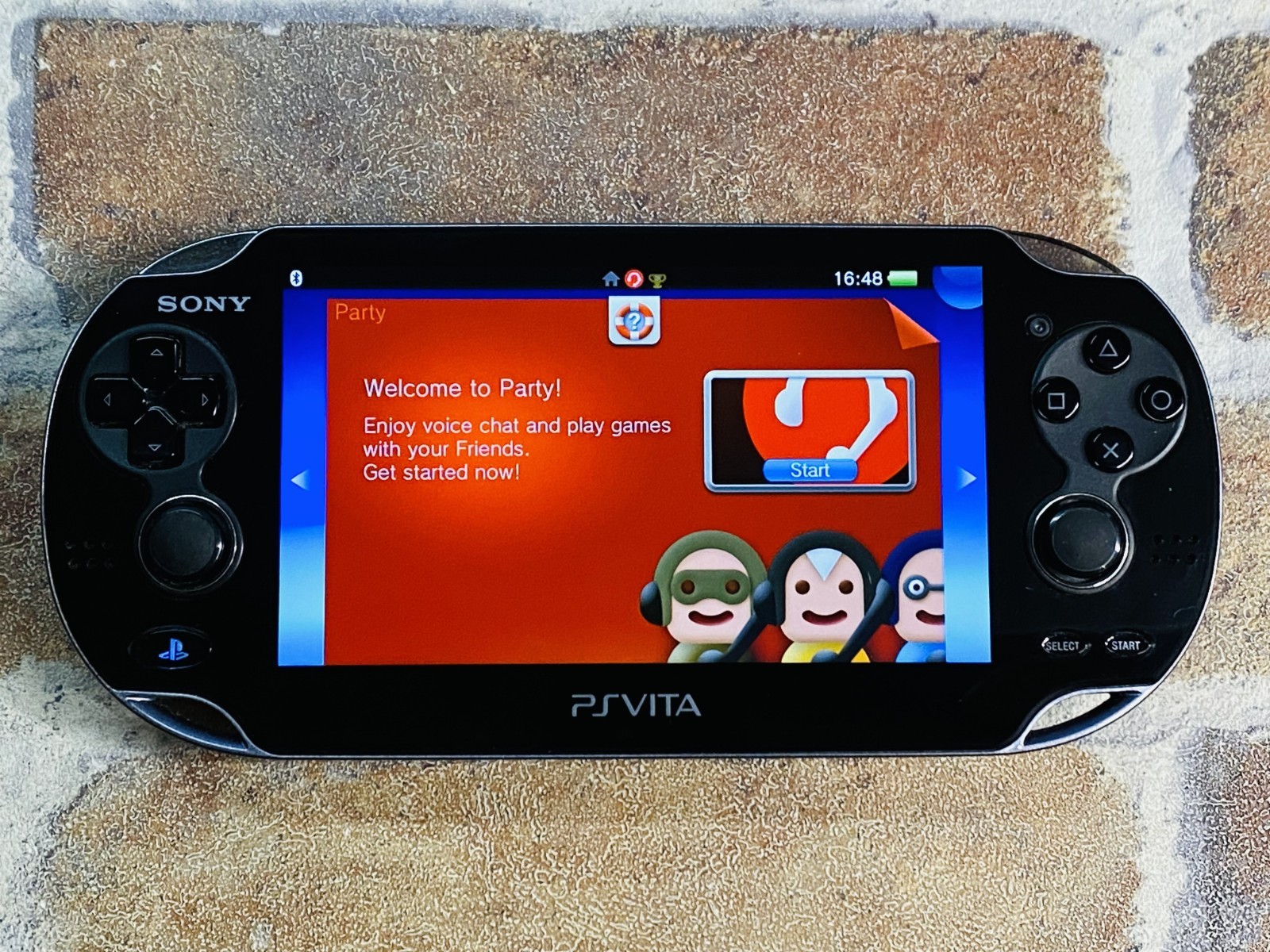 SONY PS Vita PCH-1000 ZA01 Crystal Black Console Charger 8GB Mobile Case EX DDP