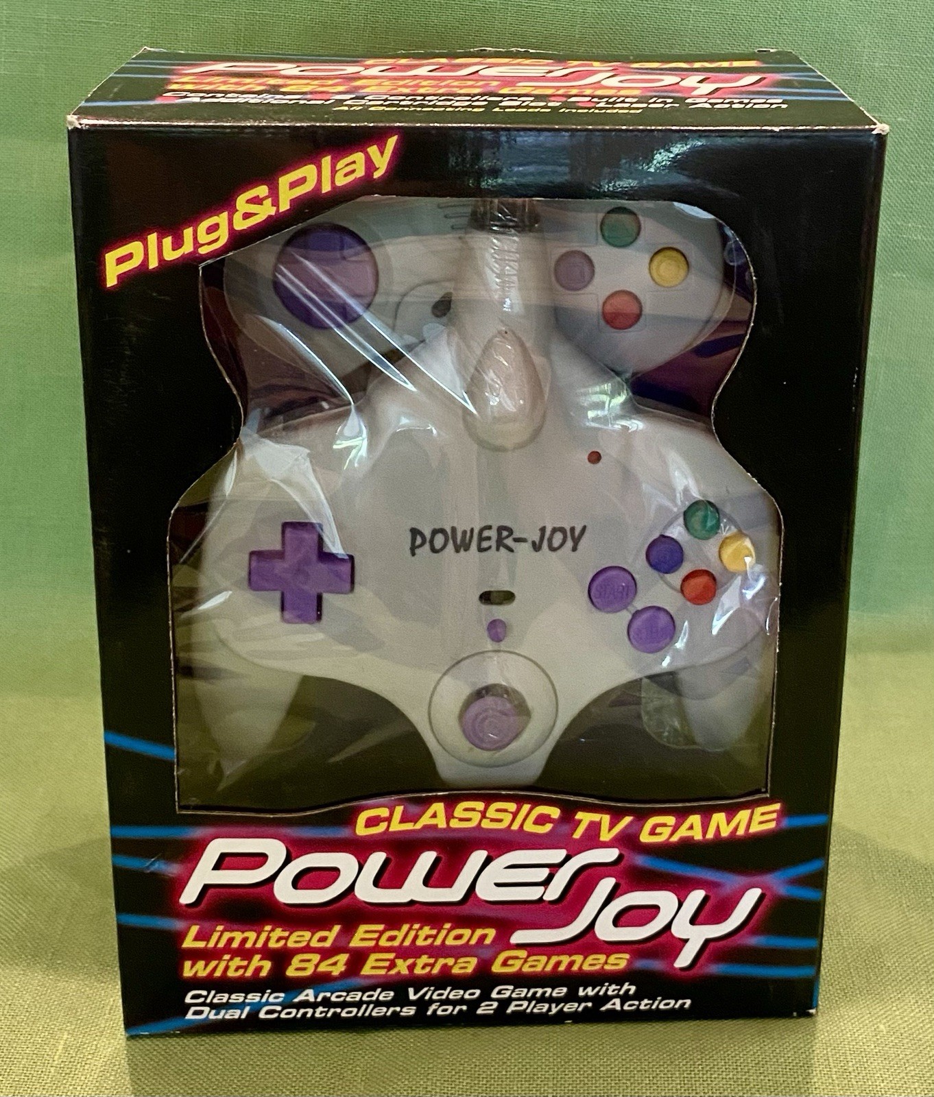 POWER JOY Classic TV Game Limited Edition 84 Extra Games Plug & Play NEW!