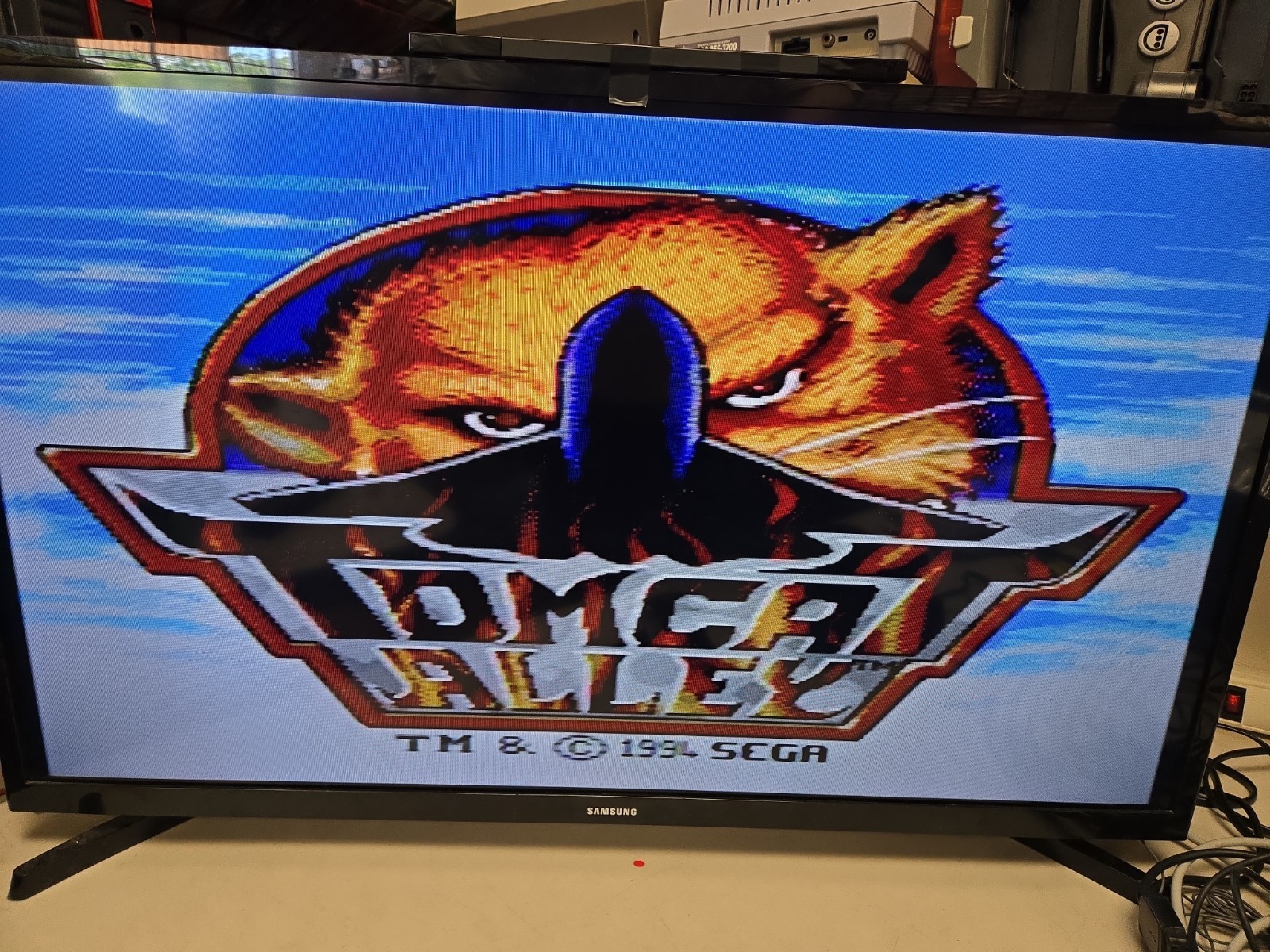 Sega Genesis CDX Console. With RAM Cart. 2 games (CIB). Fully tested.