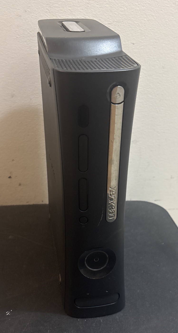 Microsoft Xbox 360 Elite 120GB Black Console OEM Camo Controller All Cords