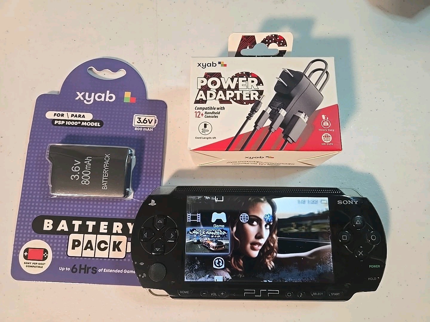 Sony PSP 1000 Portable Entertainment Pack – Black Loads Game A Little Slow