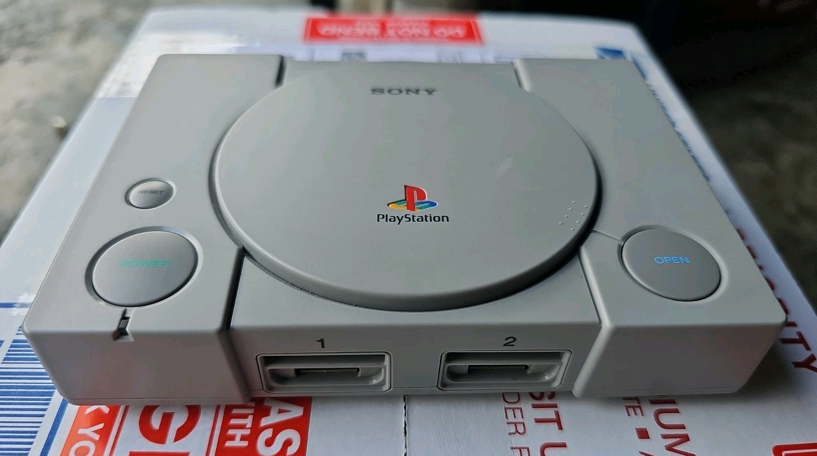 Sony PlayStation 1 PS1 Classic Mini PS1 SCPH-1000R Console Only *TESTED*