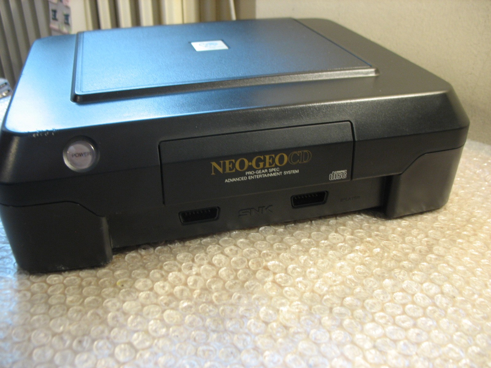 (ONLY UNIT) NEO GEO CD FRONT LOADER CONSOLE JAP IMPORT! (ONLY UNIT)