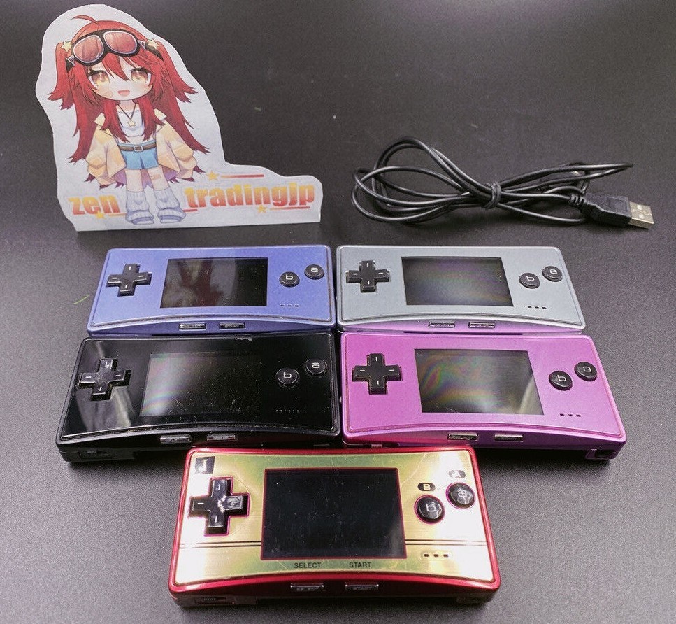 Nintendo GameBoy Micro Console Various Colors to Choose Japanese Edition Tested