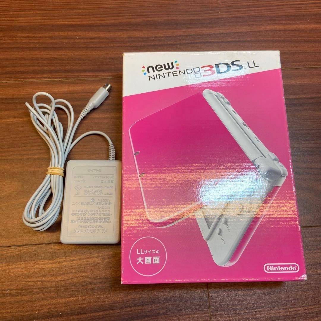 New 3DSLL body pink x white 4689 From Japan