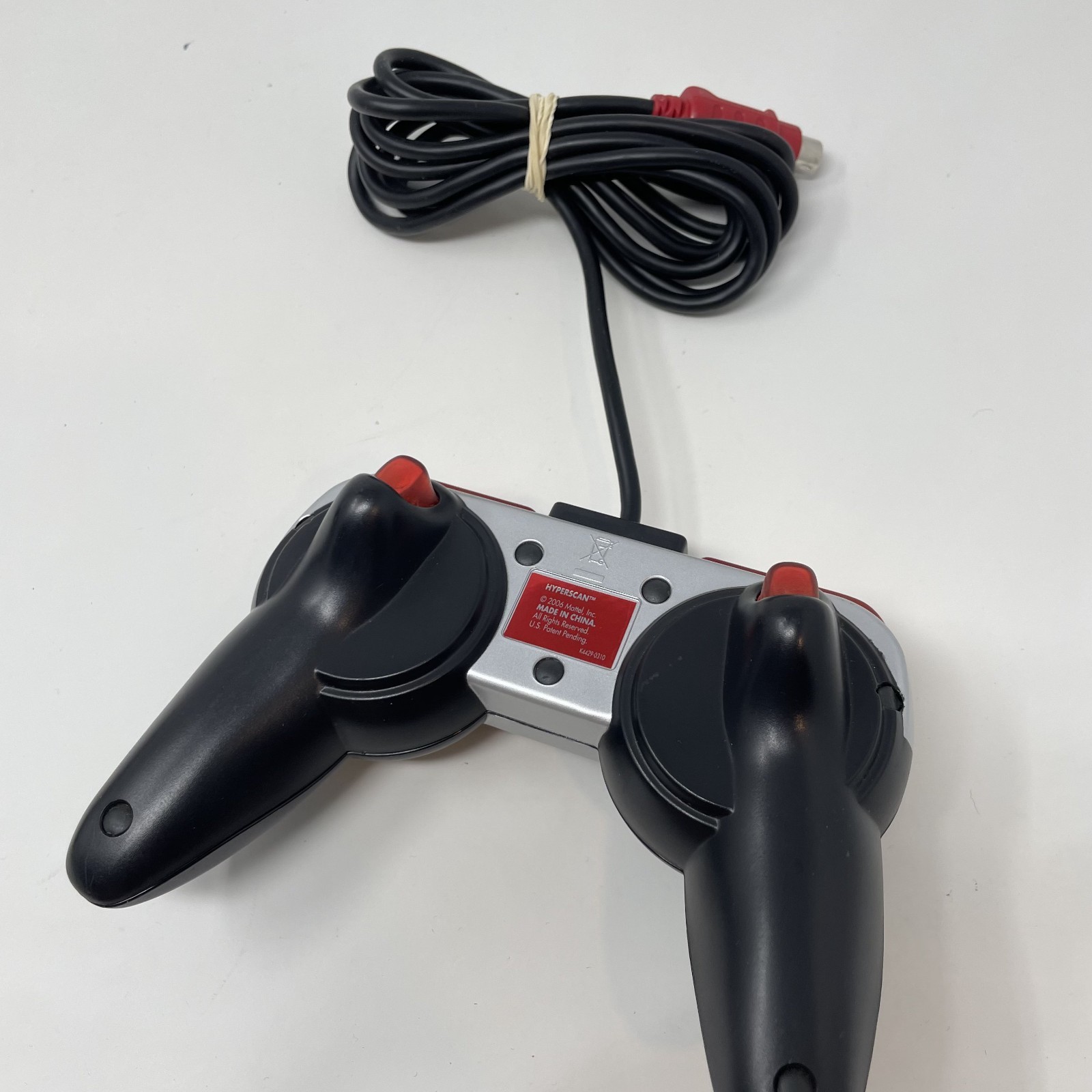 Mattel Hyperscan Black Console w/ Controller No Power Supply – Untested