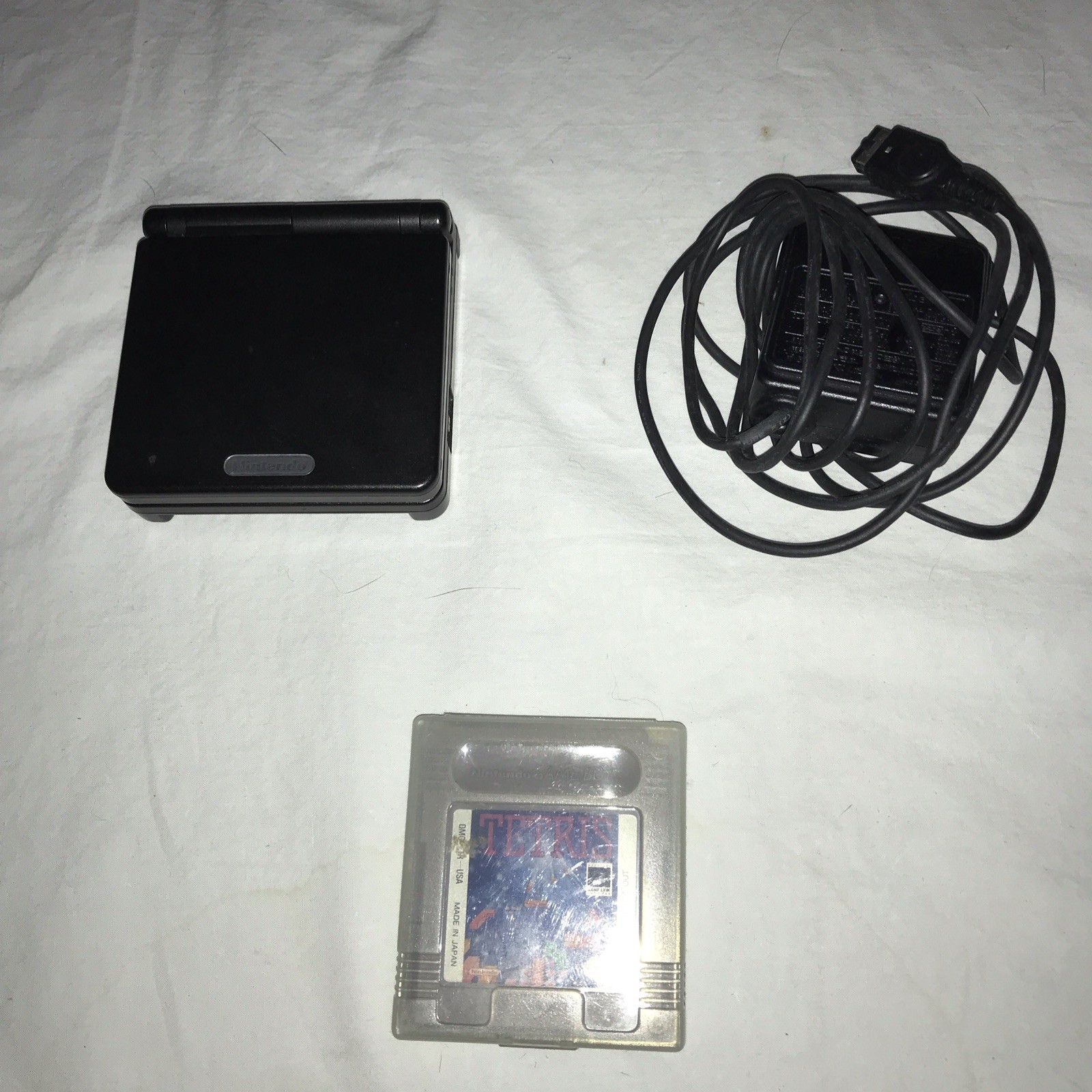 Nintendo Game Boy Advance SP Handheld Console – Onyx Black! Works! Clean! Bonus!