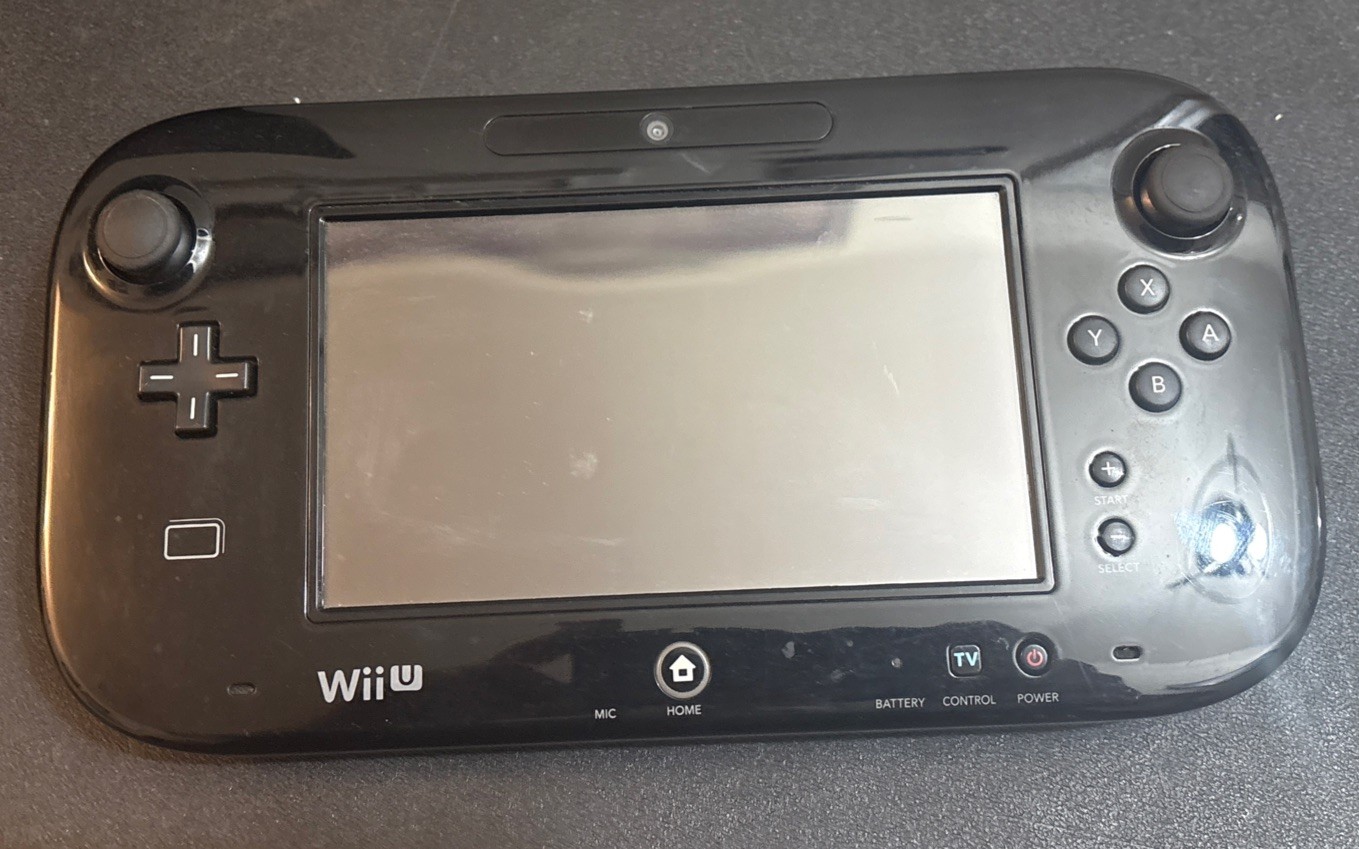 Nintendo Wii U Game Pad WUP-010 For Parts Or Repair Won’t Power On AS-IS