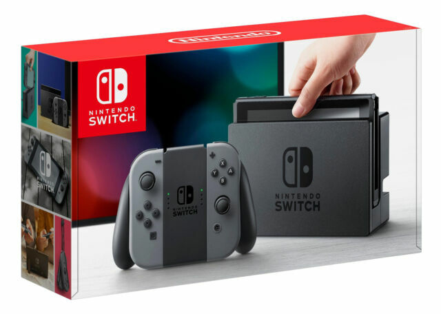 Unopened Nintendo Switch from the batch released on 2017