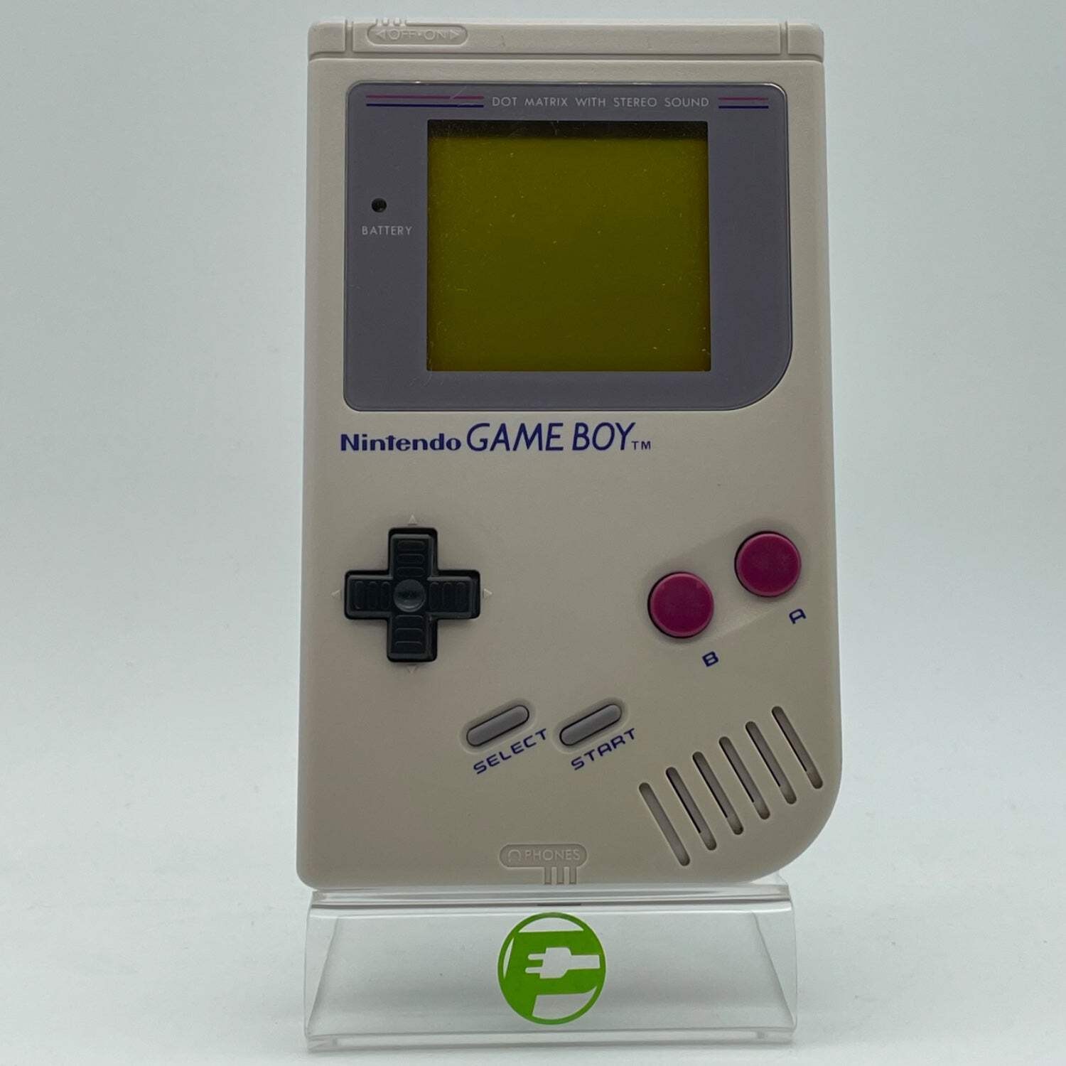 Broken Nintendo Game Boy Handheld Game Console DMG-01 Gray READ