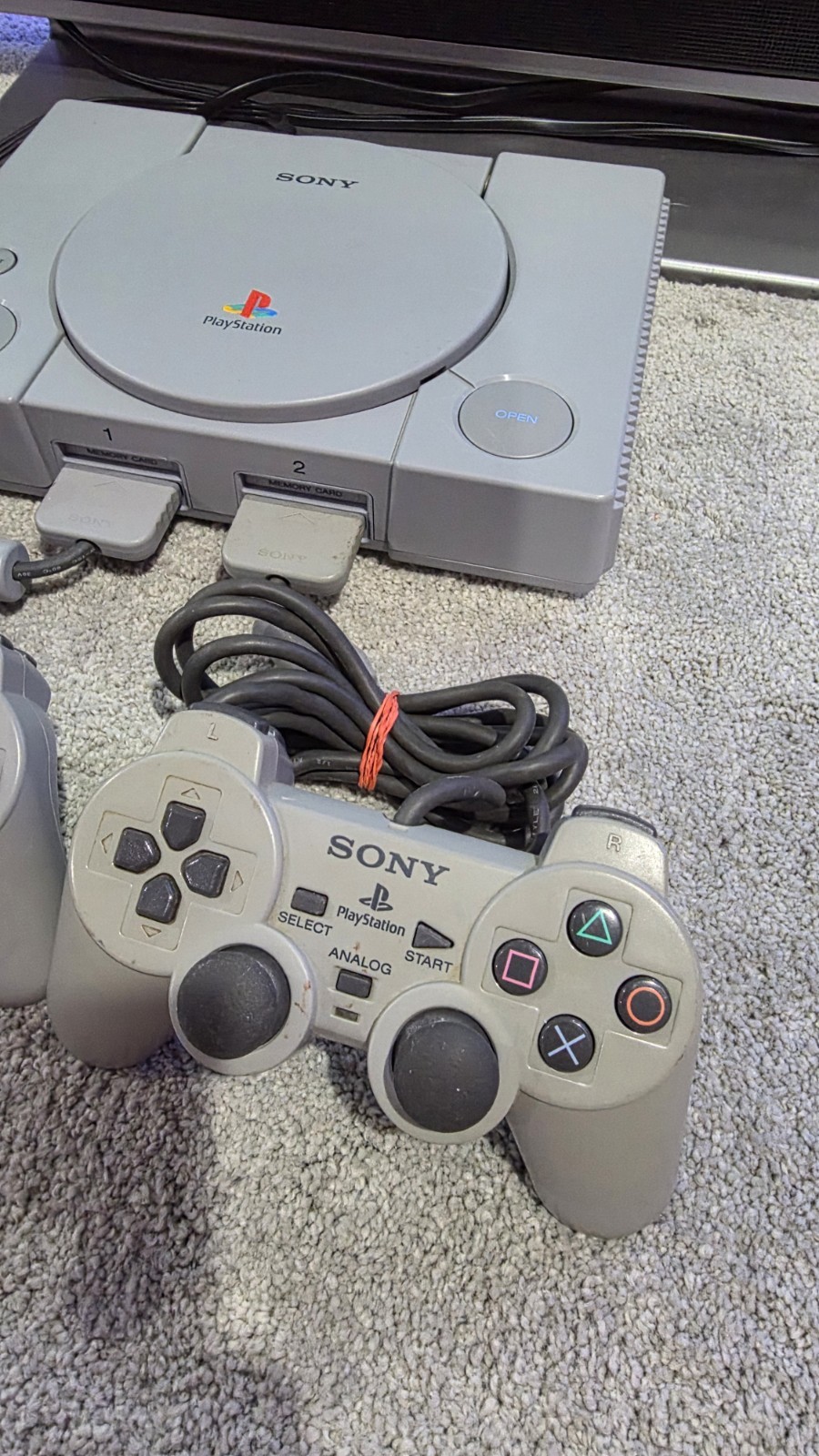 Sony PlayStation Classic Gray Console Gaming System SCPH-1000R