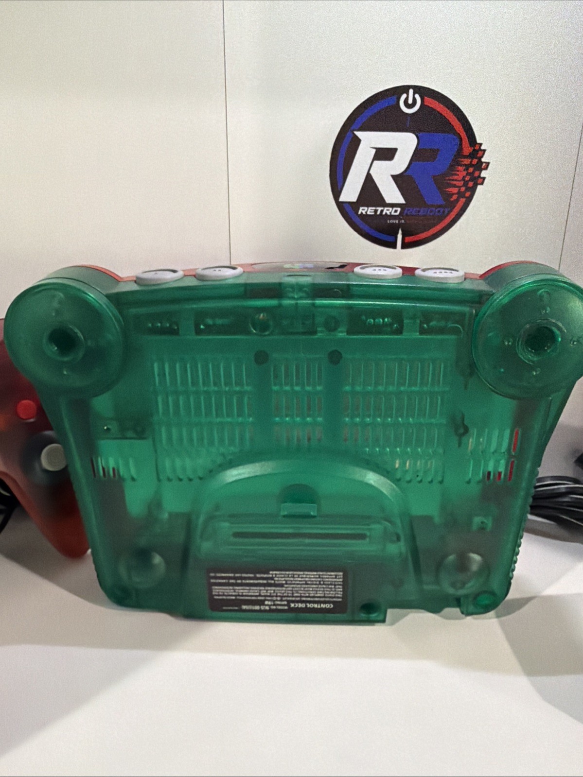 CUSTOM N64 Console FUNTASTIC Watermelon & GREEN TRANSLUCENT & Summer Cart 64