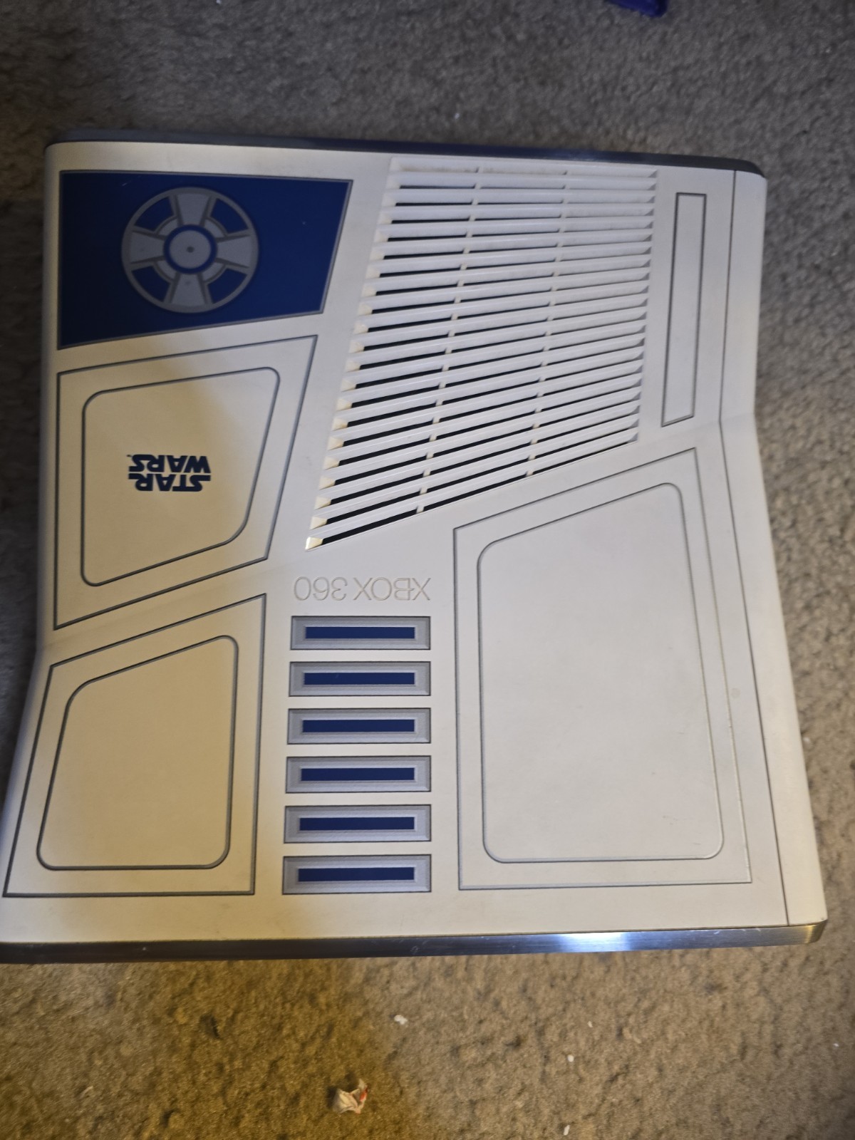 Microsoft Xbox 360 S R2D2 Star Wars Limited Edition As Is Untested
