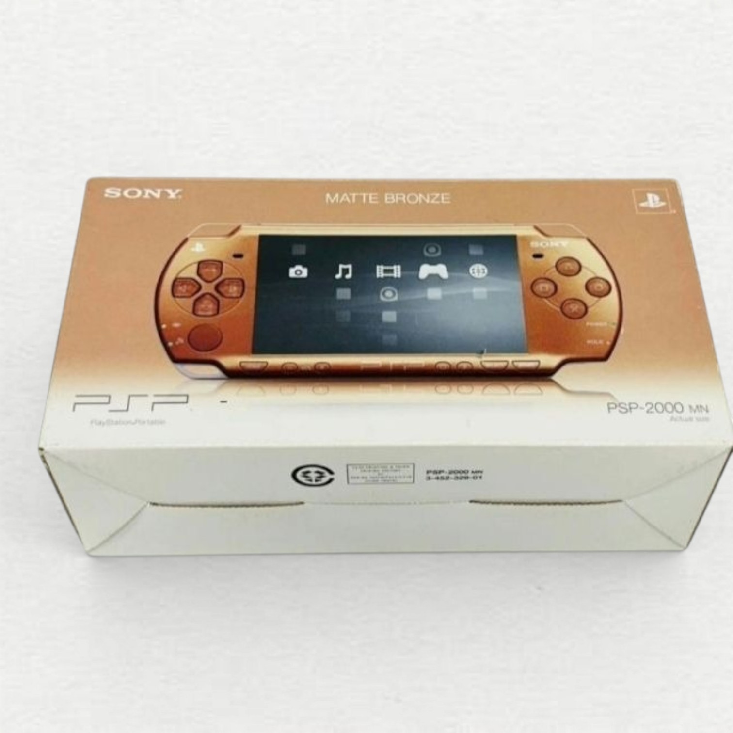 Sony PlayStation PSP-2000 Handheld System Wi-Fi Capability Matte Bronze