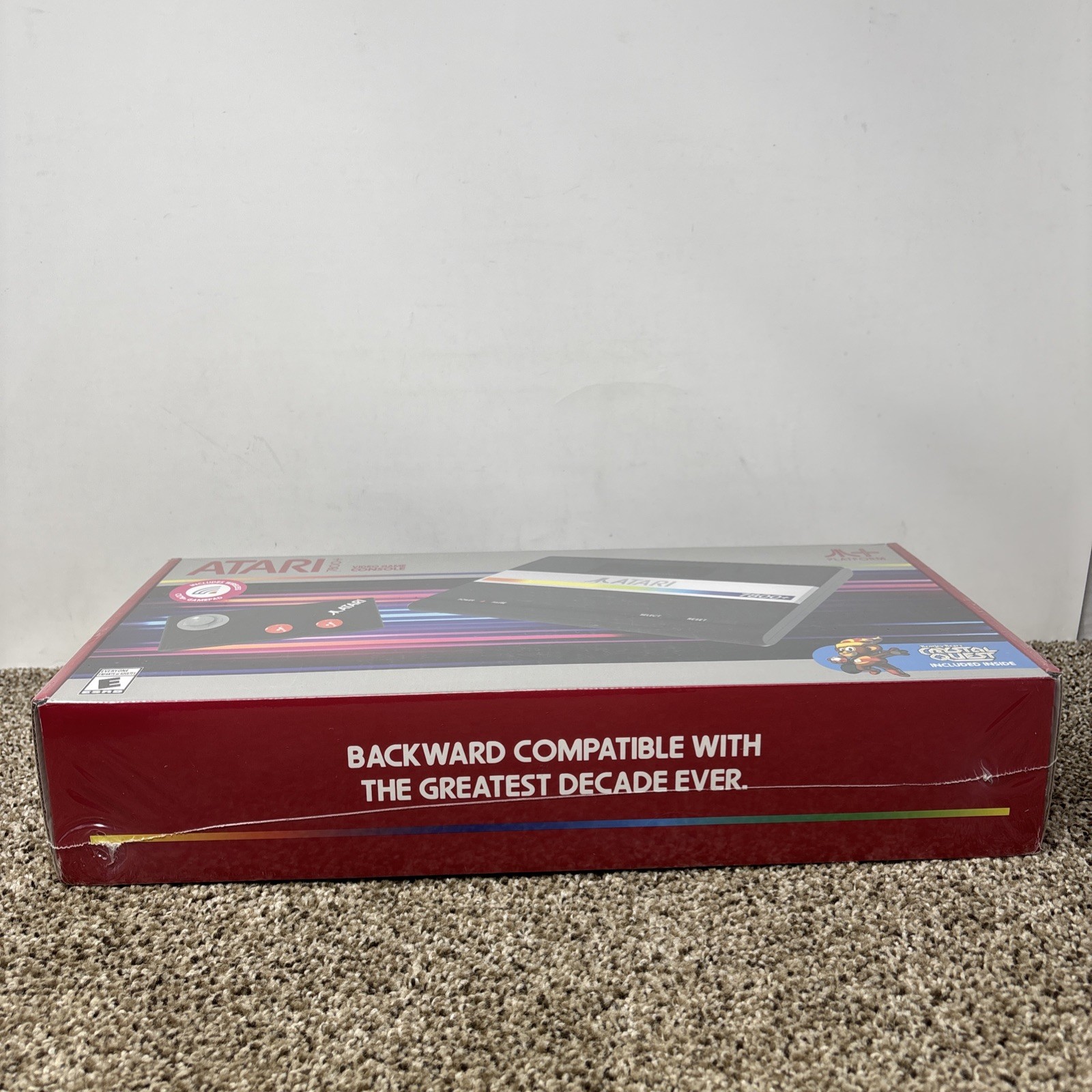 Atari 7800+ Plus Console w/ Wireless Controller & Game NEW