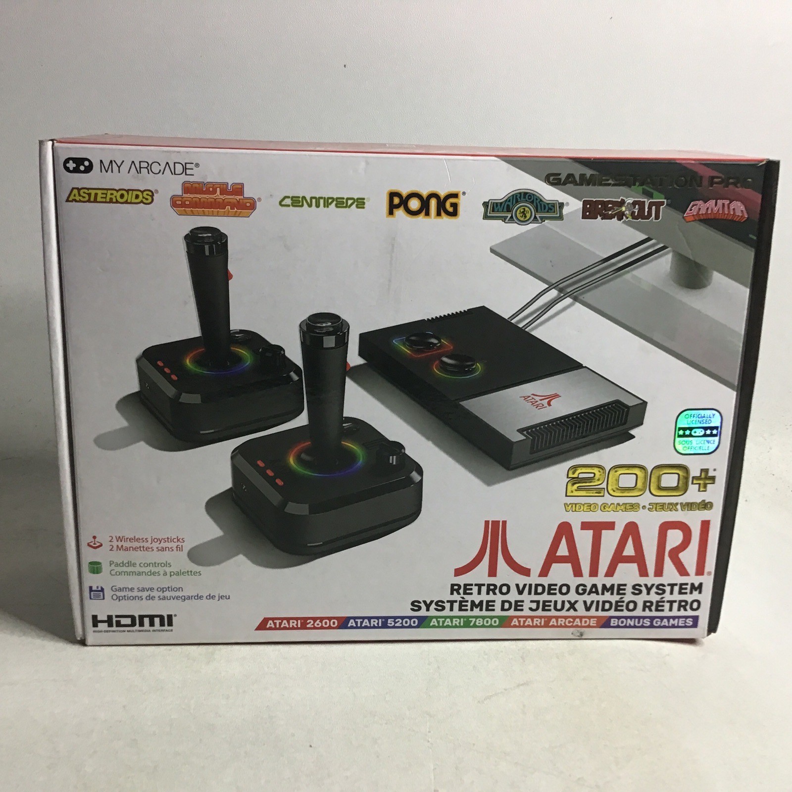 Atari Gamestation Pro – My Arcade / Retro Video Game System – 200+ Games