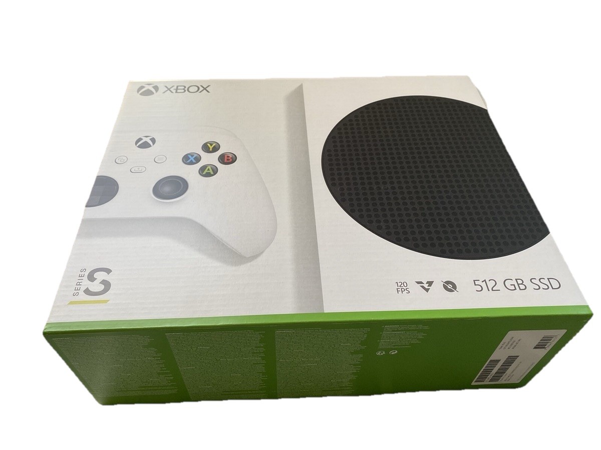 Microsoft Xbox Series S 512GB SSD White Home Console, 120 FPS