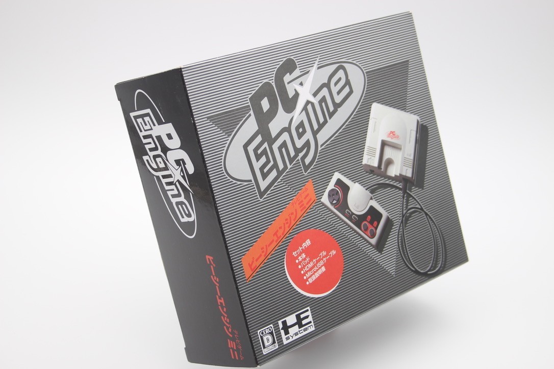 KONAMI PC Engine Mini Classic Japan ver. Video Game Console HTG-008 58 Games