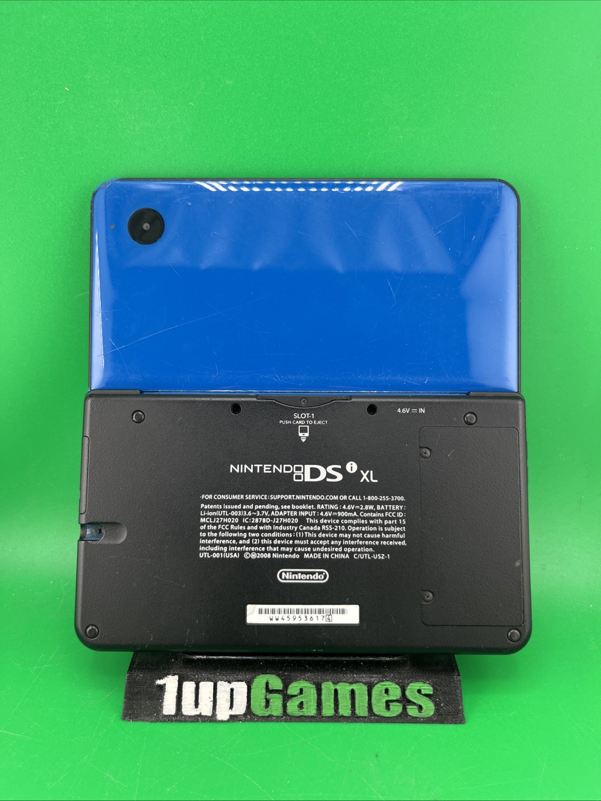 Nintendo DSi XL Blue Handheld Gaming Console with No Pen (T06)