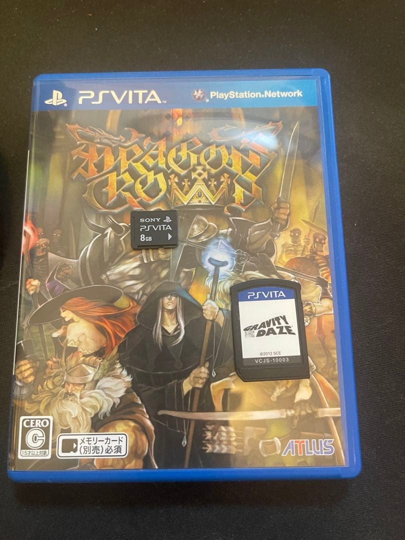 psvita PCH 1100 with various software and 8GB memory card