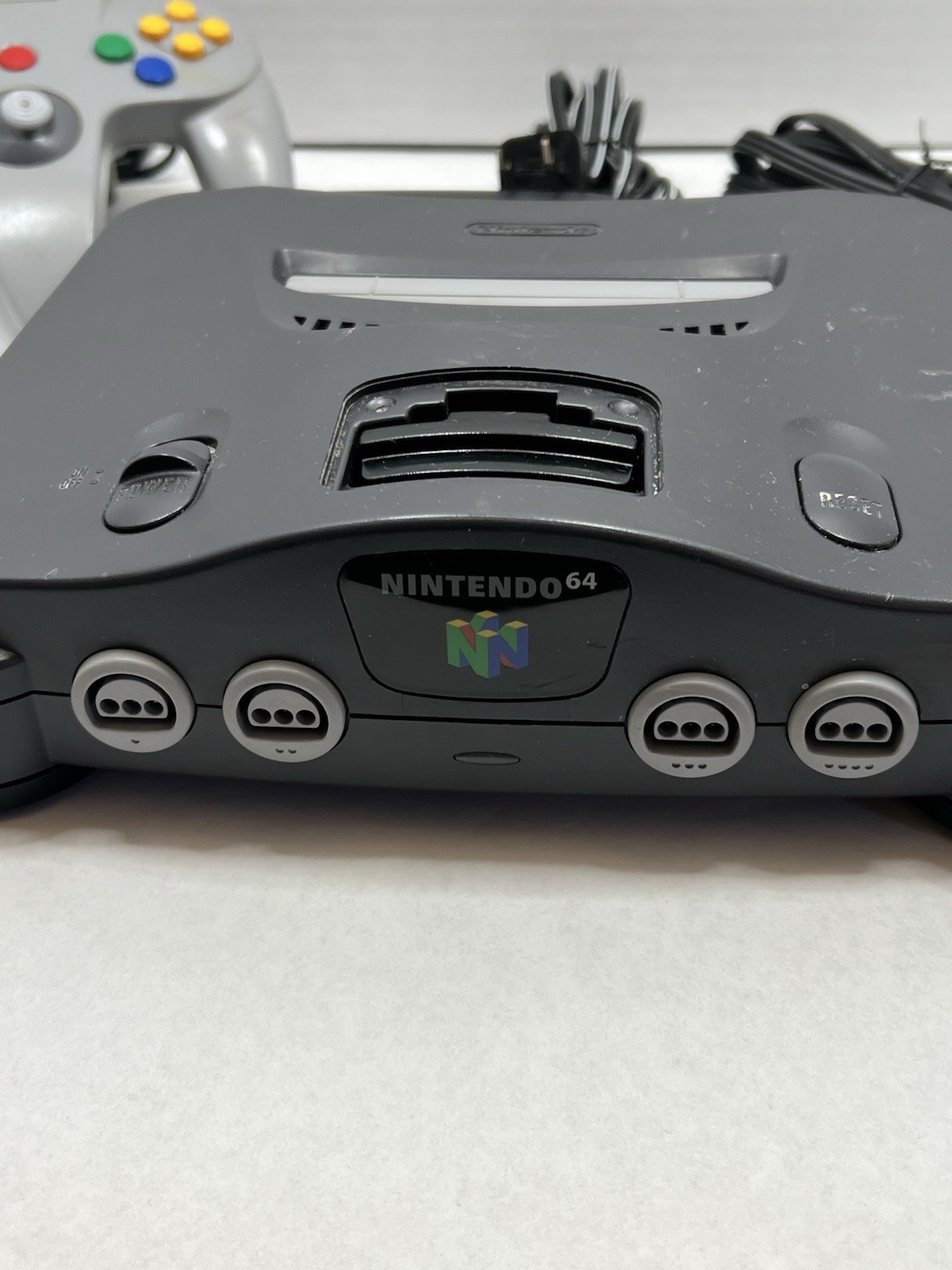 Nintendo 64 N64 Console Bundle Complete With Official Controller & Cables TESTED