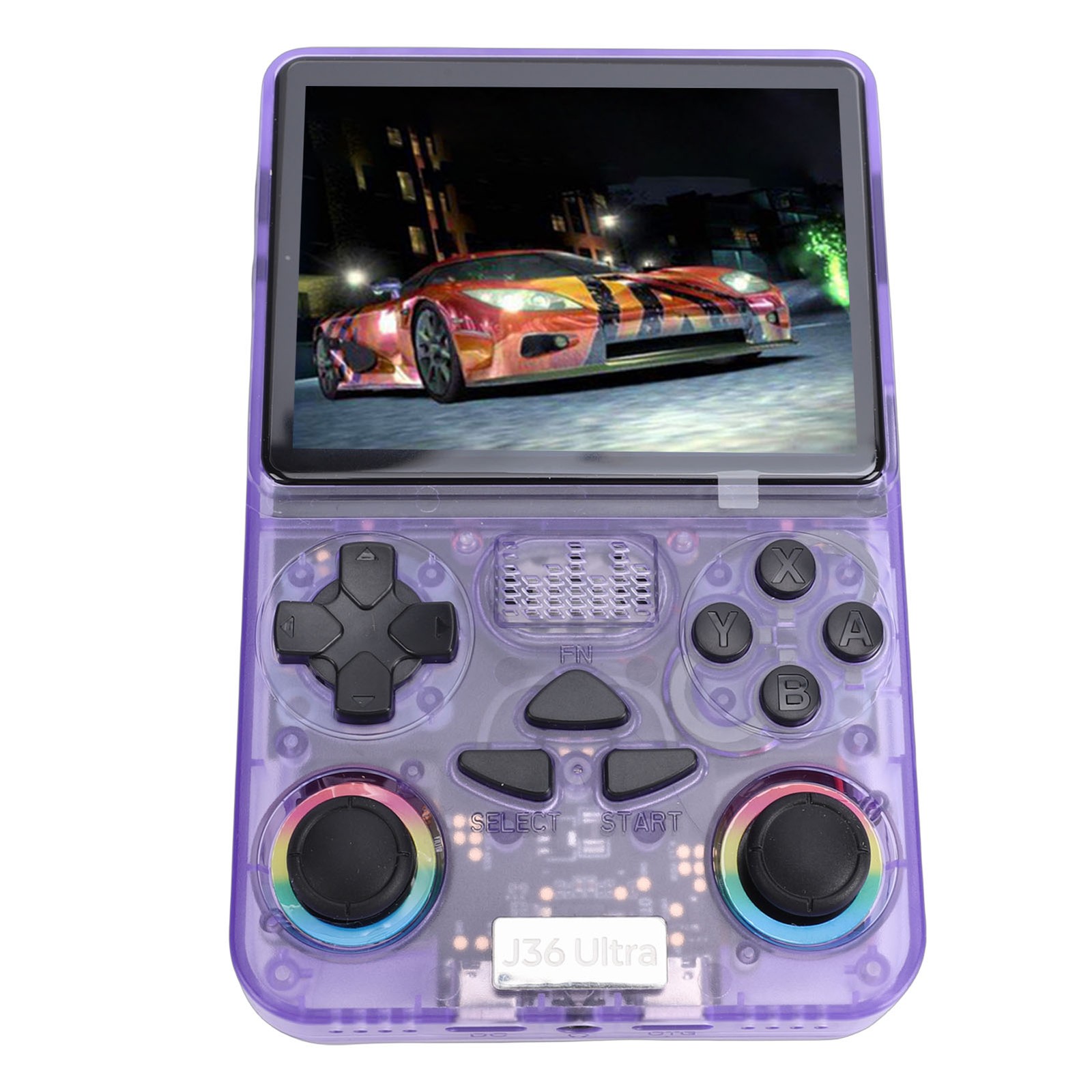 Retro Handheld Game Console 4 Inch Screen Built In 64GB Small Memory Card S FYZJ