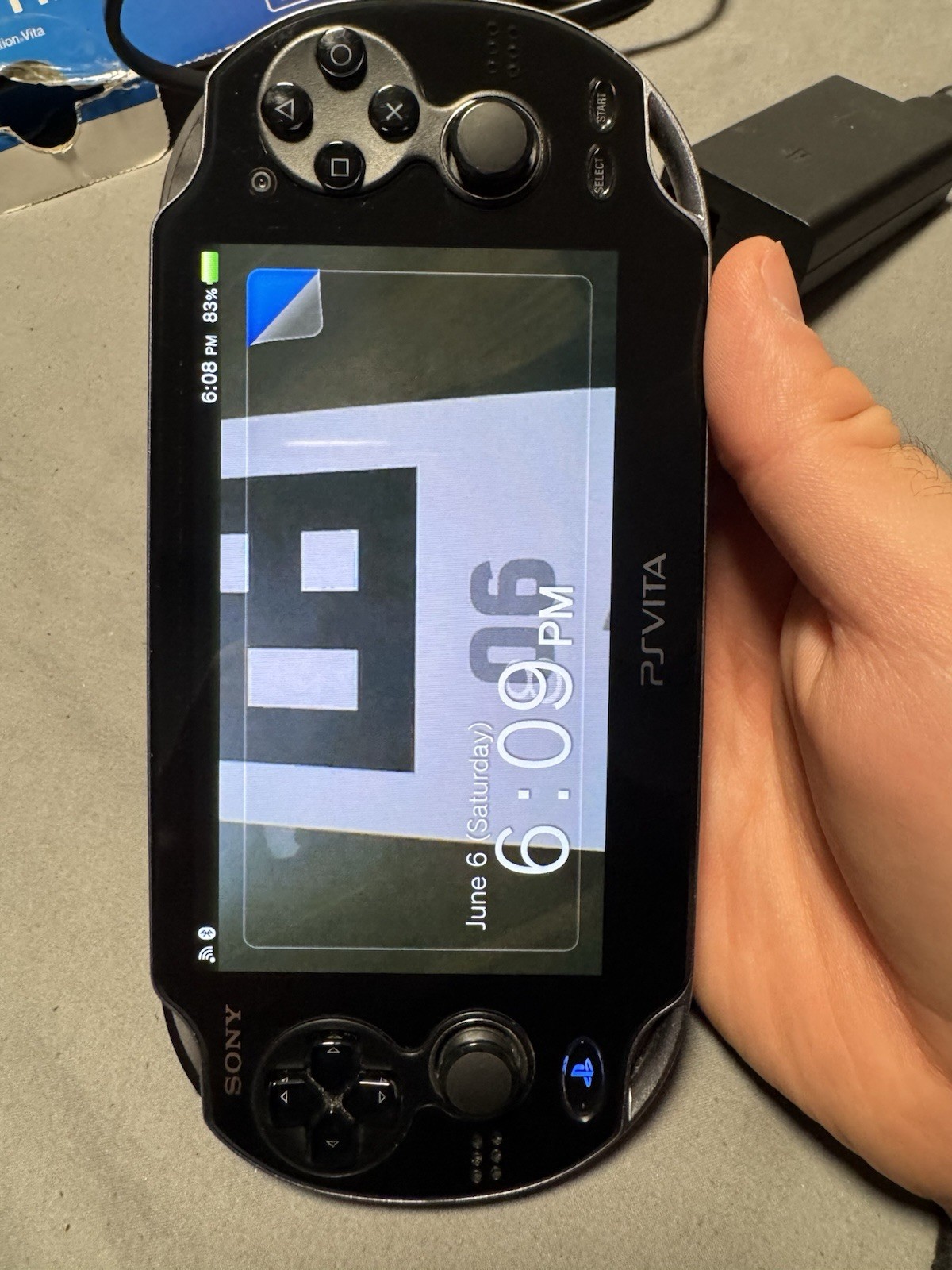 Sony PlayStation Vita PCH-1001 Black Handheld System