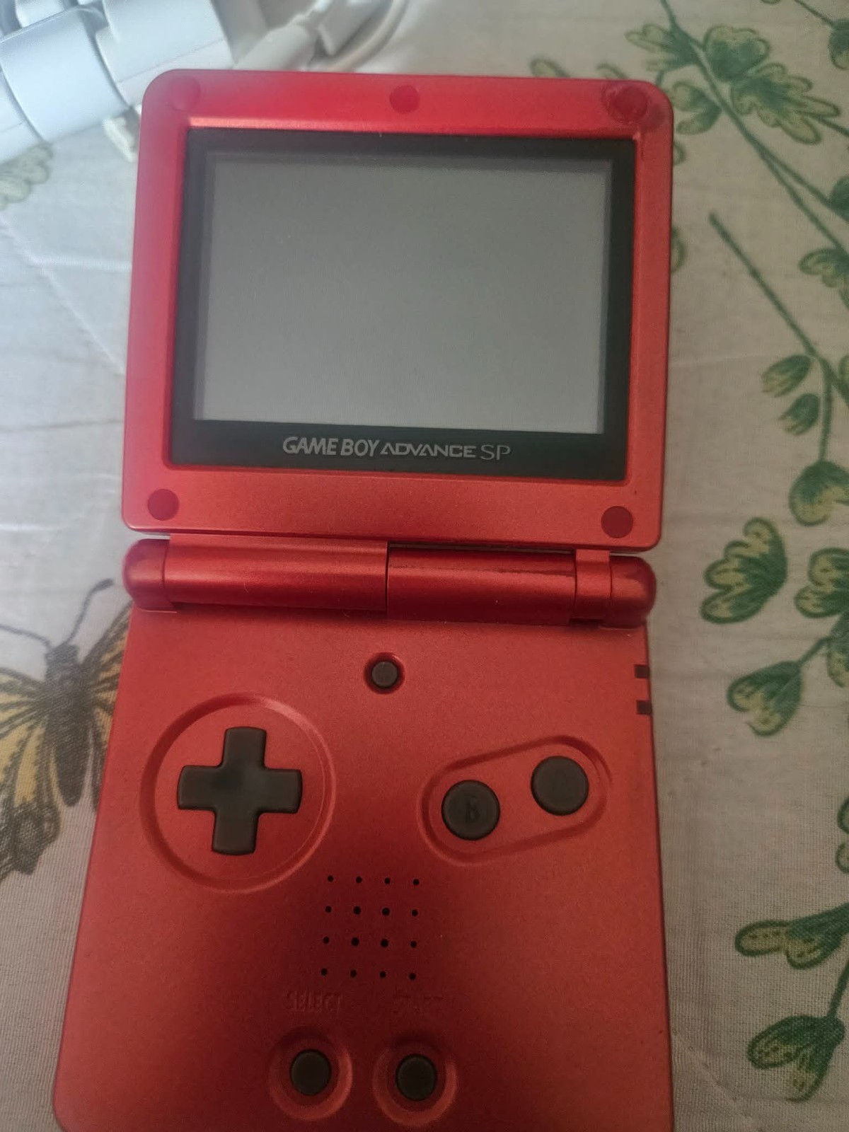 Gameboy Advanced SP with Case, Charger, and 4 Games