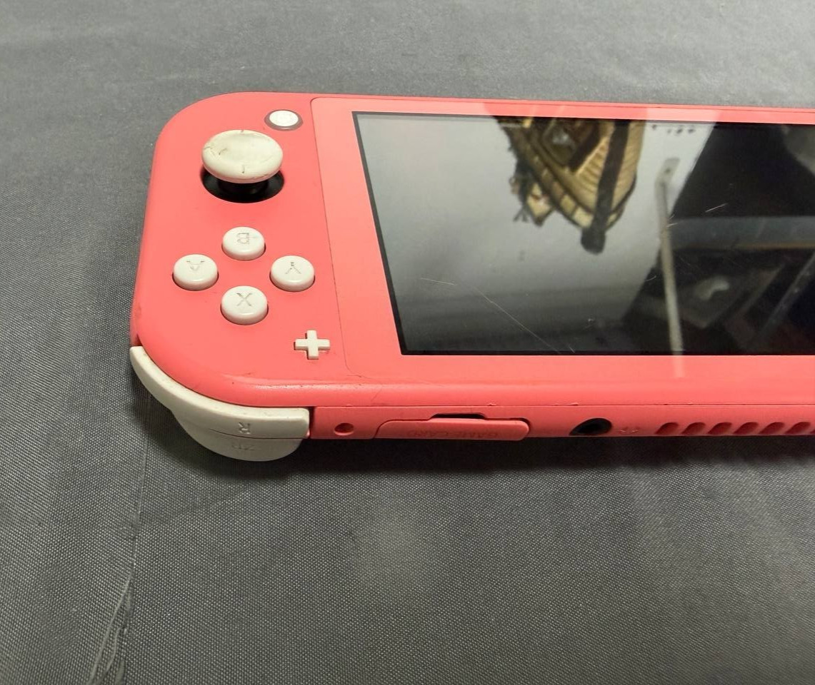 Nintendo Switch Lite Pink Handheld System HDH-001 Broken No Power #A61