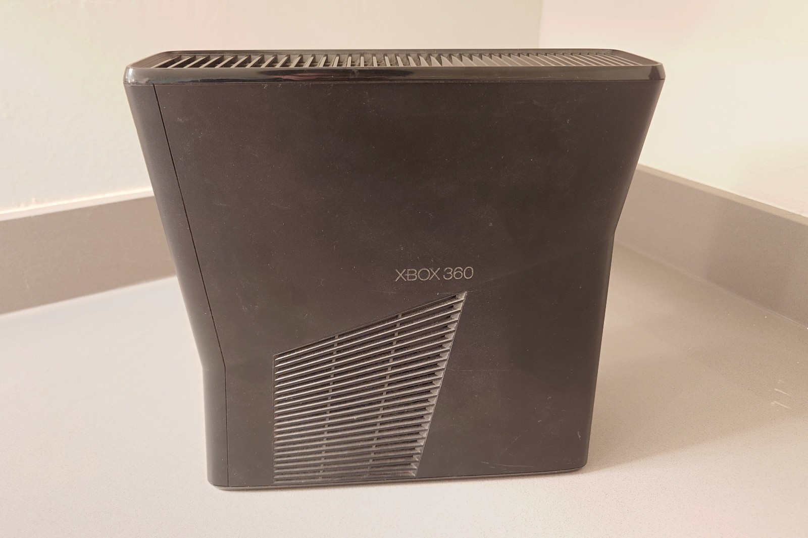 Xbox 360 S Console (Matte Slim Model 1439) with 500GB HDD (Model 1451) + PSU