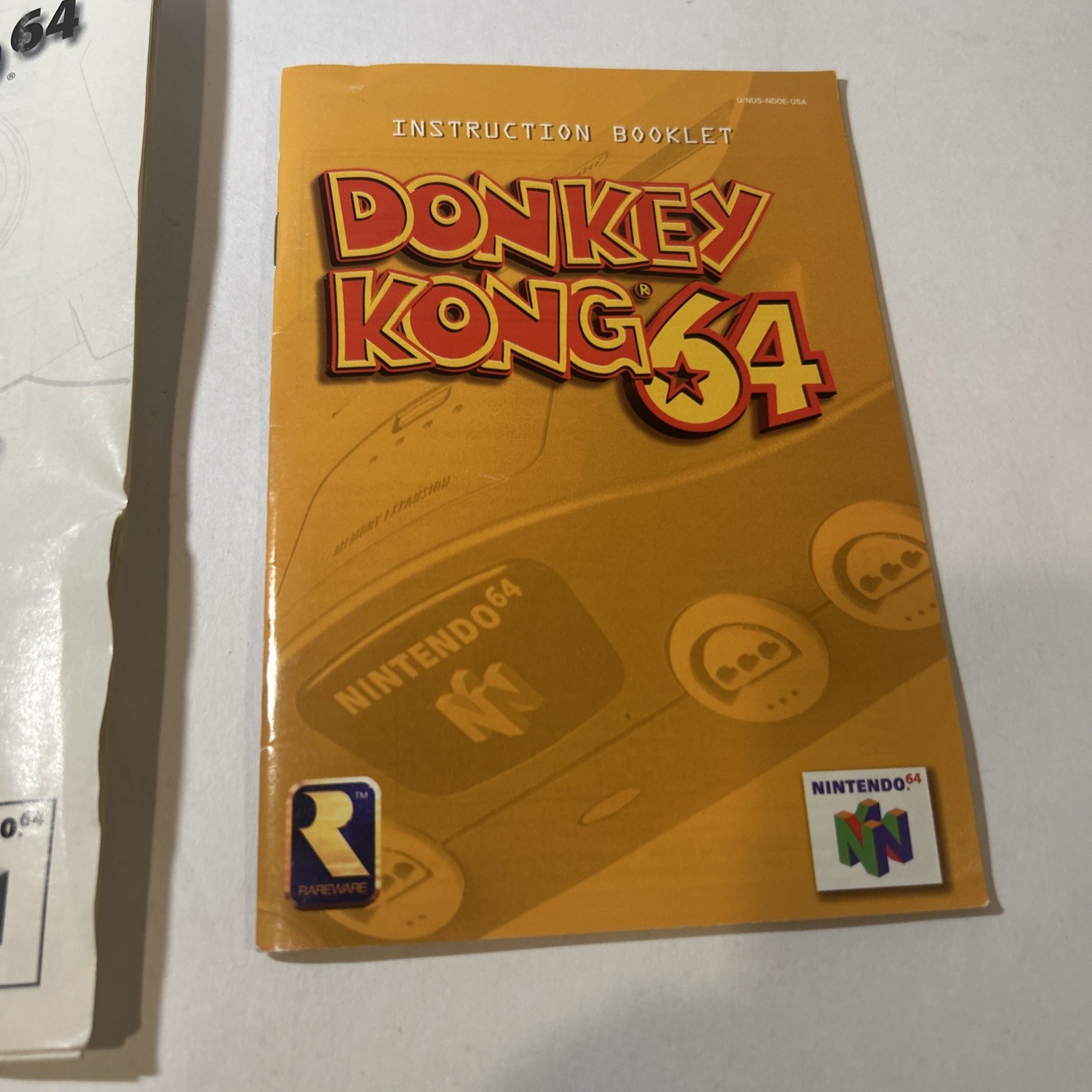 Nintendo 64 Donkey Kong Game Console W/ Box – Jungle Green- Tested/ Authentic!!