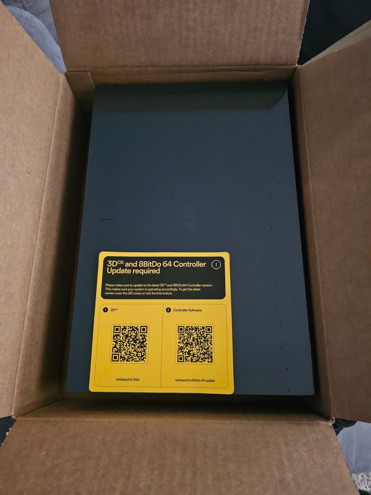 Analogue 3D BLACK Brand New in Box, Sealed, In Hand 🔥FAST SHIPPING🔥